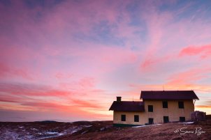 SIM_1885 Malga Meletta davanti al tramonto